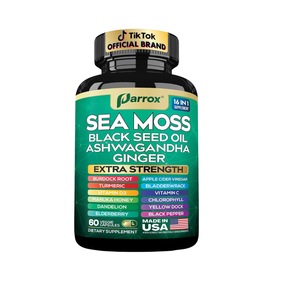 Ultimate Sea Moss Complex - 16 Powerhouse Ingredients in 1 Capsule