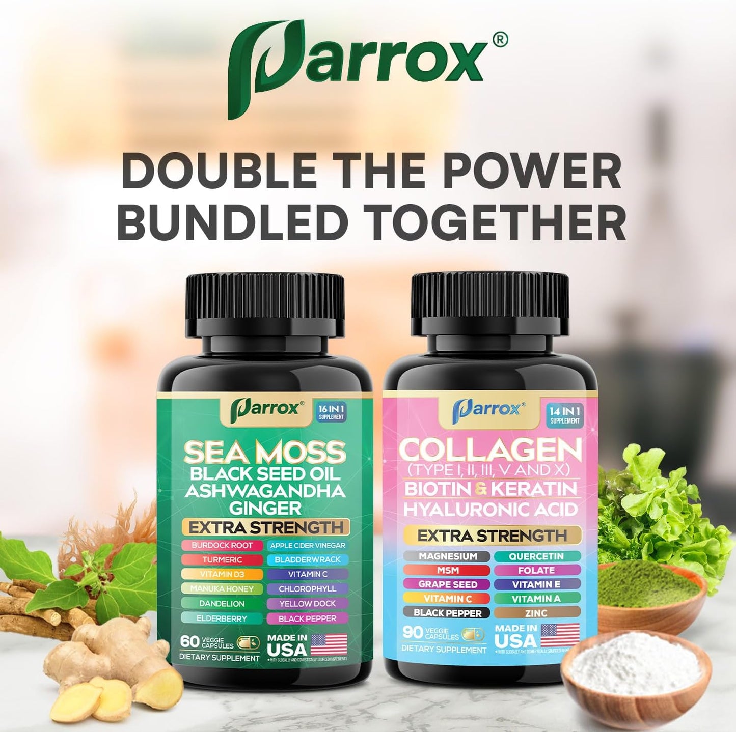 Radiant Wellness Bundle - Beauty + Botanical Support in 2 Formulas