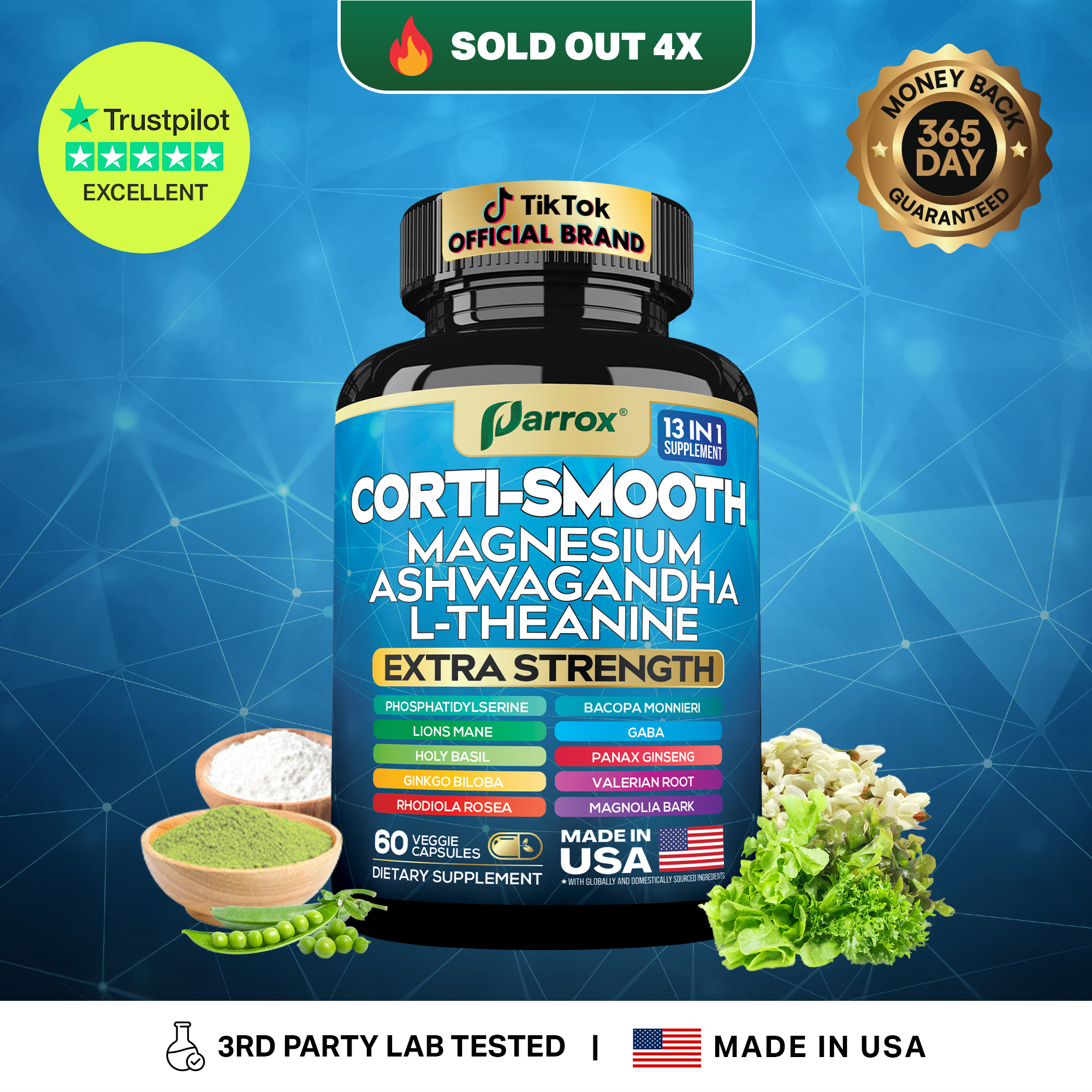 Corti-Smooth - 13-in-1 Cortisol & Belly Fat Support