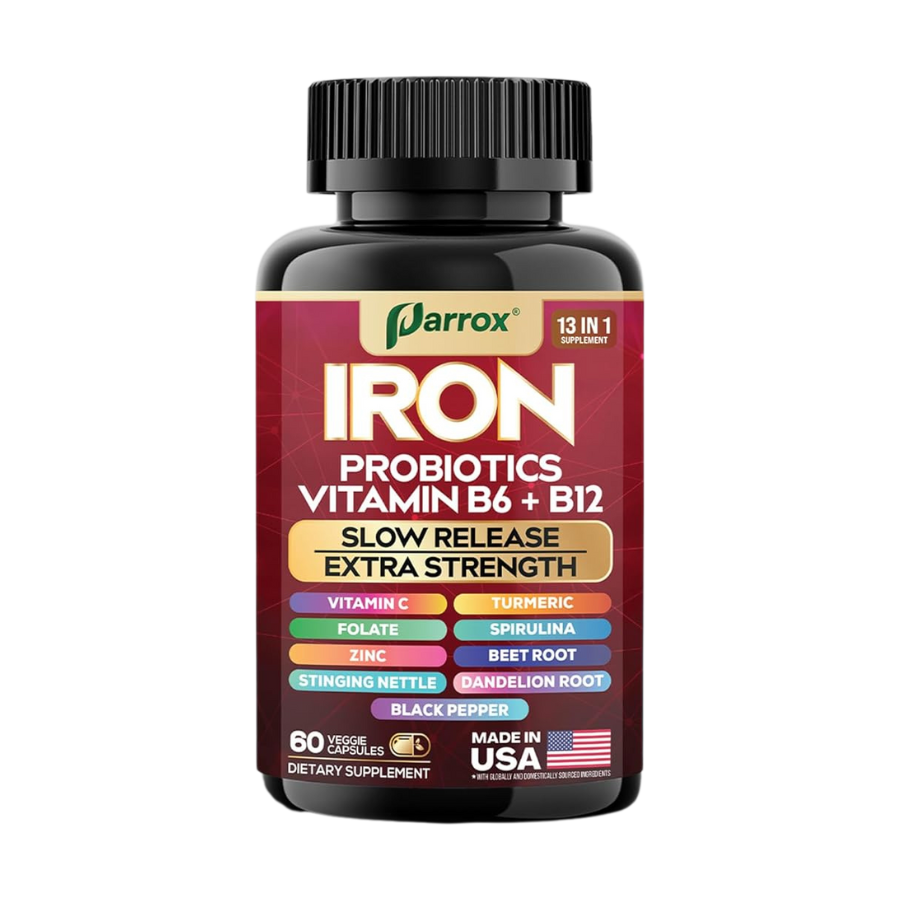Gentle Iron Complex - Slow-Release with Probiotics & Plant Power