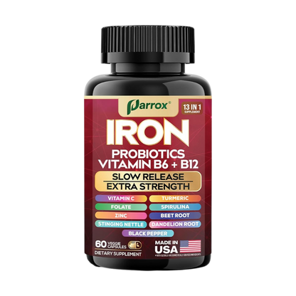 Gentle Iron Complex - Slow-Release with Probiotics & Plant Power