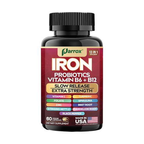 Gentle Iron Complex - Slow-Release with Probiotics & Plant Power