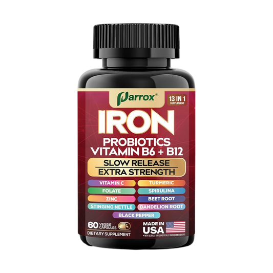 Gentle Iron Complex - Slow-Release with Probiotics & Plant Power