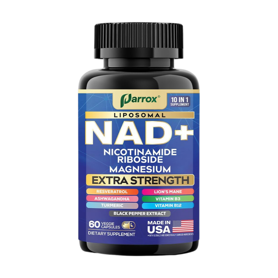 NAD+ Cellular Energy Booster - 10-in-1 Anti-Aging Formula