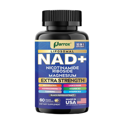 NAD+ Cellular Energy Booster - 10-in-1 Anti-Aging Formula