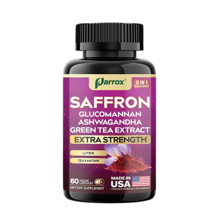 Premium Saffron Complex - 6-in-1 Mood & Vision Support (2-Month Supply)