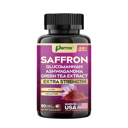 Premium Saffron Complex - 6-in-1 Mood & Vision Support (2-Month Supply)