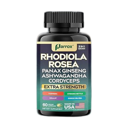Rhodiola Stress Defense - 8 Premium Adaptogens for Daily Resilience