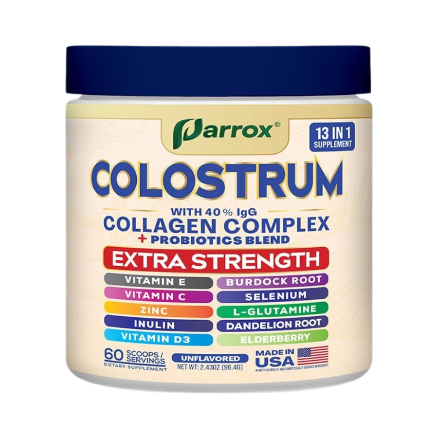 Grass-Fed Colostrum Powder - 40% IgG with 13 Immune Boosters
