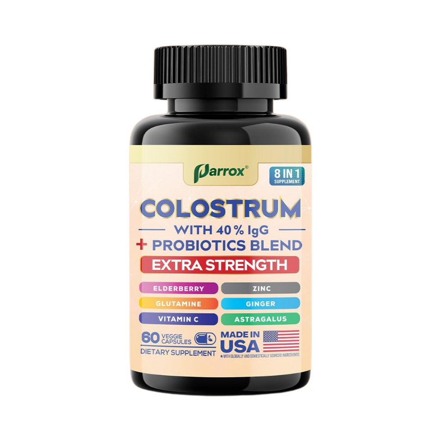 Grass-Fed Colostrum Capsules - 40% IgG Immune Support Complex