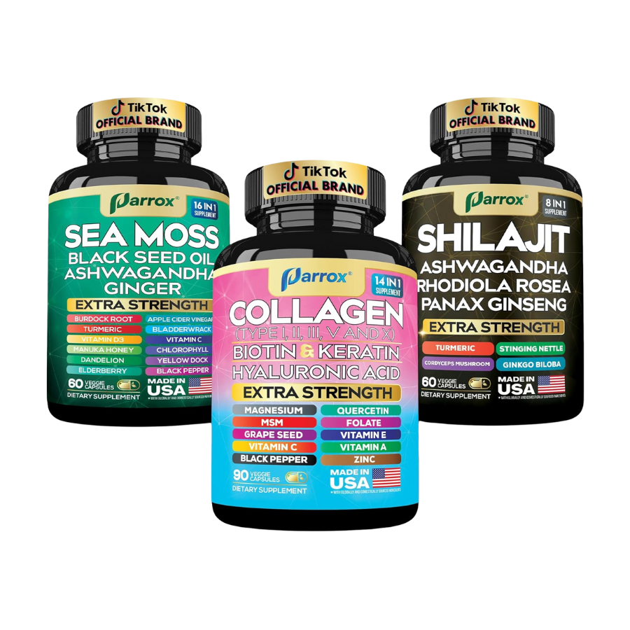 Ultimate Wellness Trio - Complete Mind, Body & Beauty Support