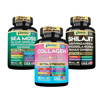 Ultimate Wellness Trio - Complete Mind, Body & Beauty Support