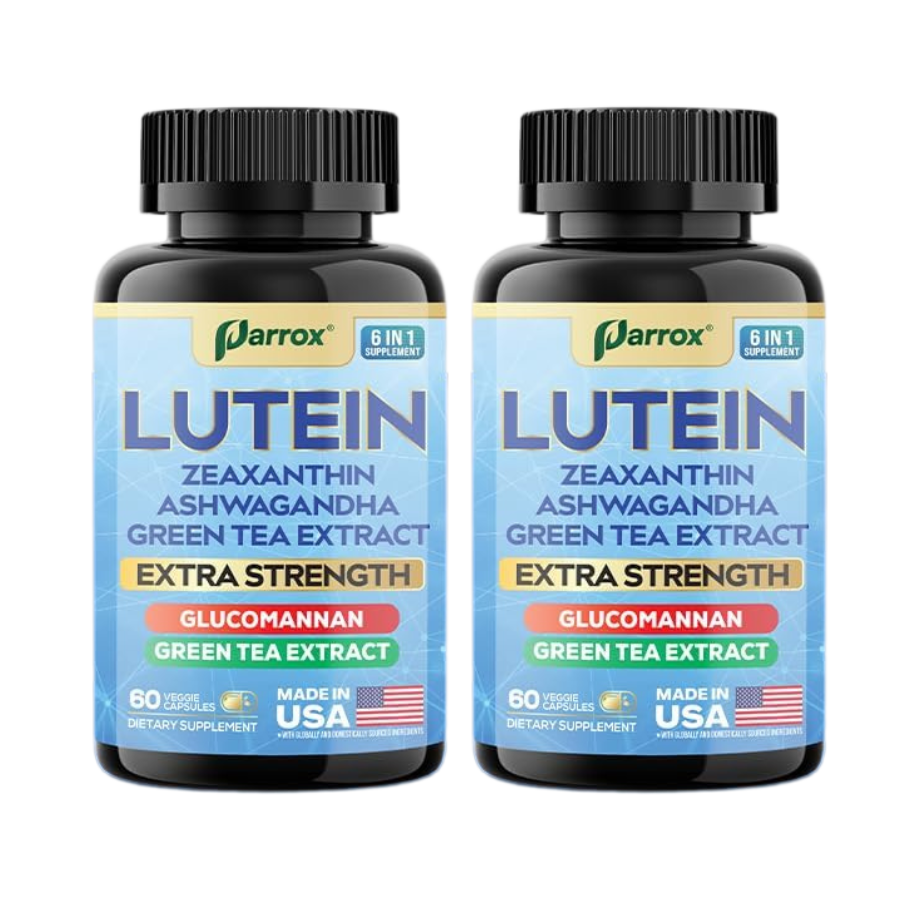 6-in-1 Vision & Focus Support - Lutein, Zeaxanthin & Ashwagandha