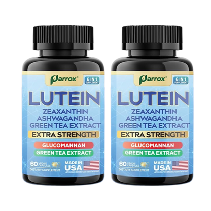 6-in-1 Vision & Focus Support - Lutein, Zeaxanthin & Ashwagandha