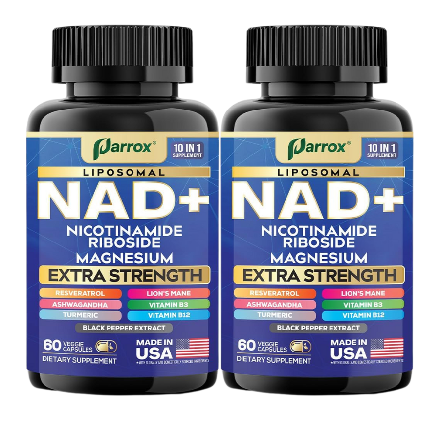 NAD+ Cellular Energy Booster - 10-in-1 Anti-Aging Formula