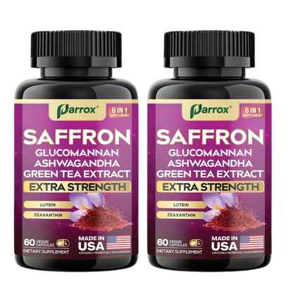 Premium Saffron Complex - 6-in-1 Mood & Vision Support (2-Month Supply)