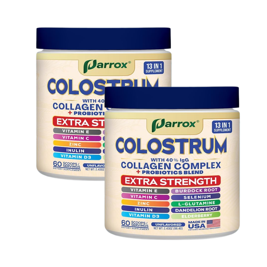 Grass-Fed Colostrum Powder - 40% IgG with 13 Immune Boosters