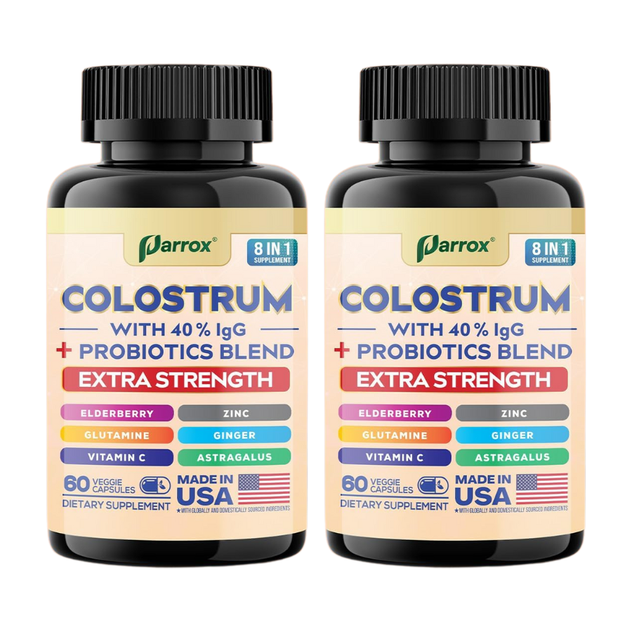 Grass-Fed Colostrum Capsules - 40% IgG Immune Support Complex
