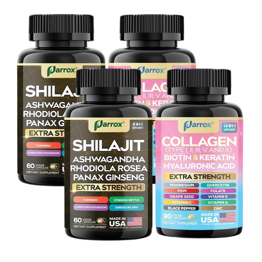 Beauty & Energy Power Bundle - Collagen + Adaptogen Capsules