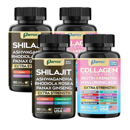 Beauty & Energy Power Bundle - Collagen + Adaptogen Capsules