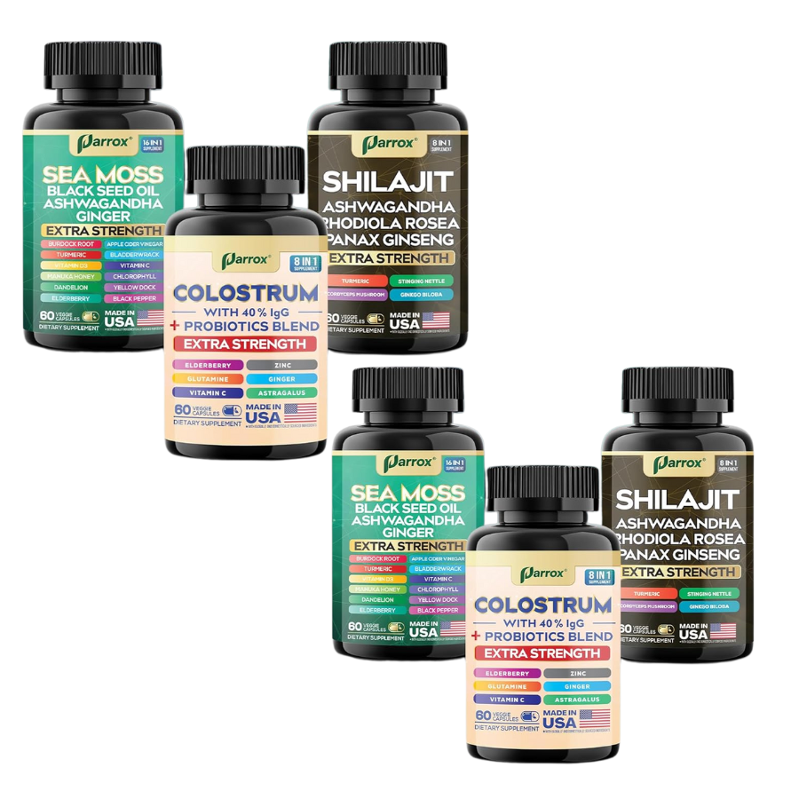 Complete Vitality Trio - 27 Premium Ingredients, Zero Overlap