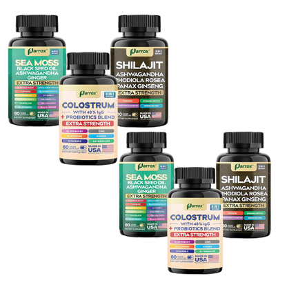 Complete Vitality Trio - 27 Premium Ingredients, Zero Overlap