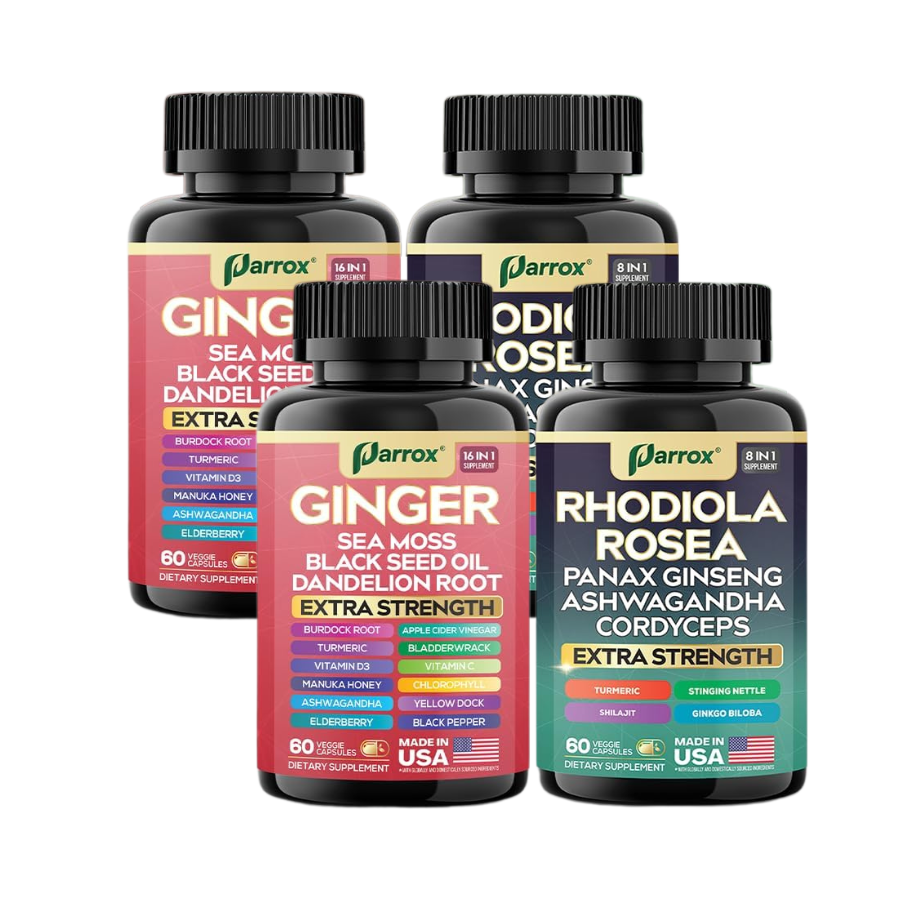 Dynamic Duo Herbal Bundle - 24 Premium Botanicals in 2 Formulas