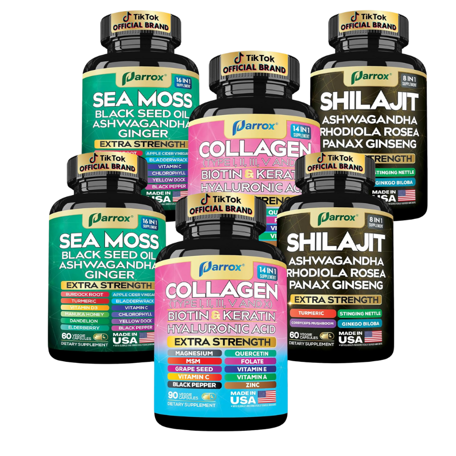 Ultimate Wellness Trio - Complete Mind, Body & Beauty Support