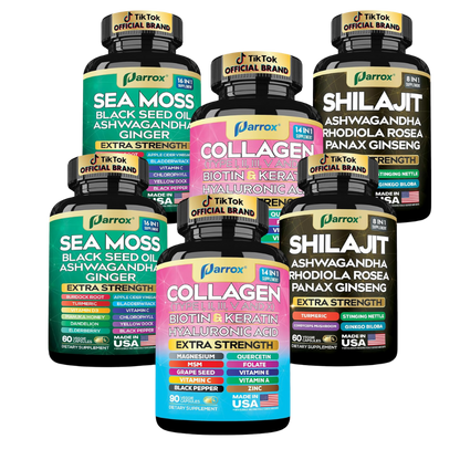 Ultimate Wellness Trio - Complete Mind, Body & Beauty Support
