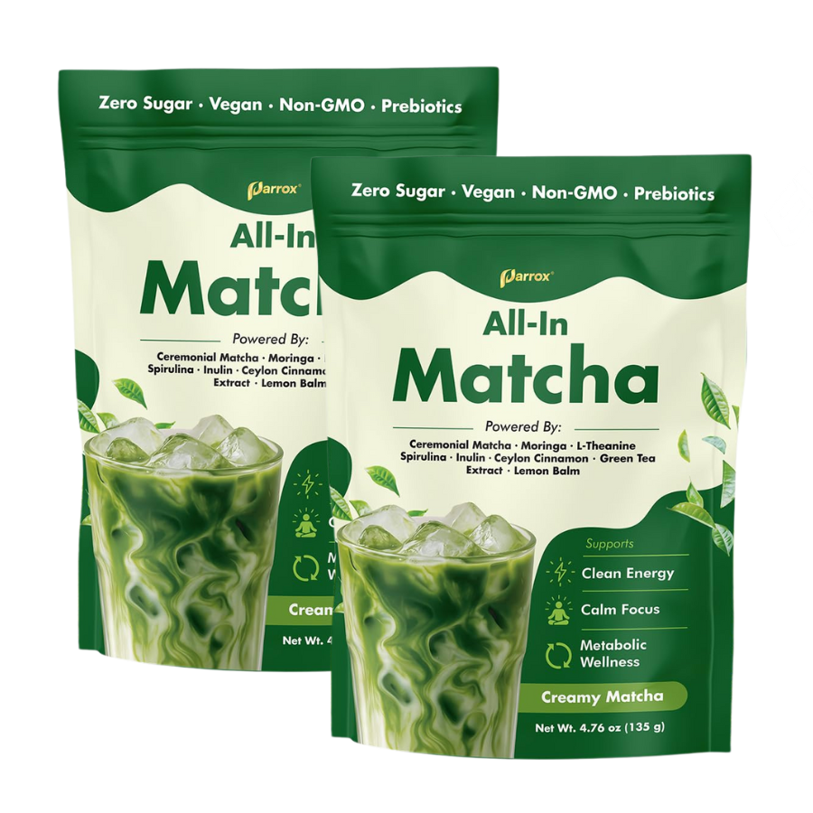 8-in-1 Ceremonial Matcha Latte - Japanese Matcha + Superfoods Blend