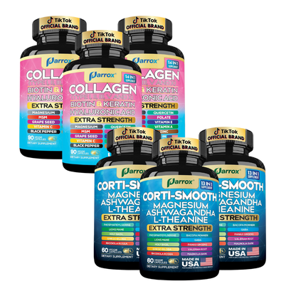 Shining Serenity Set – Supports stress balance, healthy skin, and overall vitality