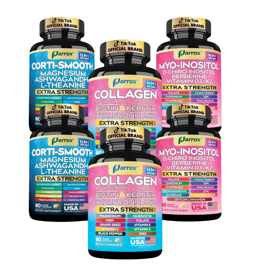 She Shines – Beauty & Hormone Balance with Collagen, Inositols, DIM & Adrenal Support
