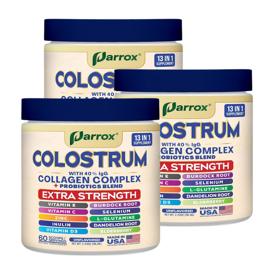 Grass-Fed Colostrum Powder - 40% IgG with 13 Immune Boosters