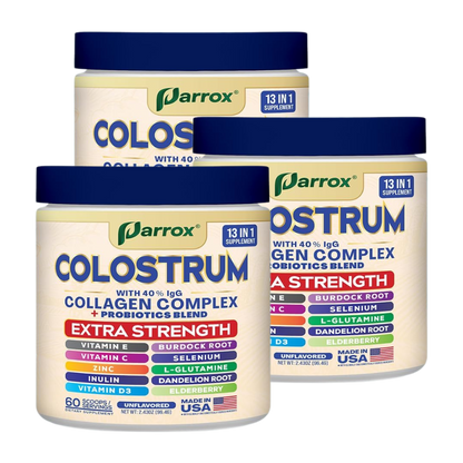 Grass-Fed Colostrum Powder - 40% IgG with 13 Immune Boosters