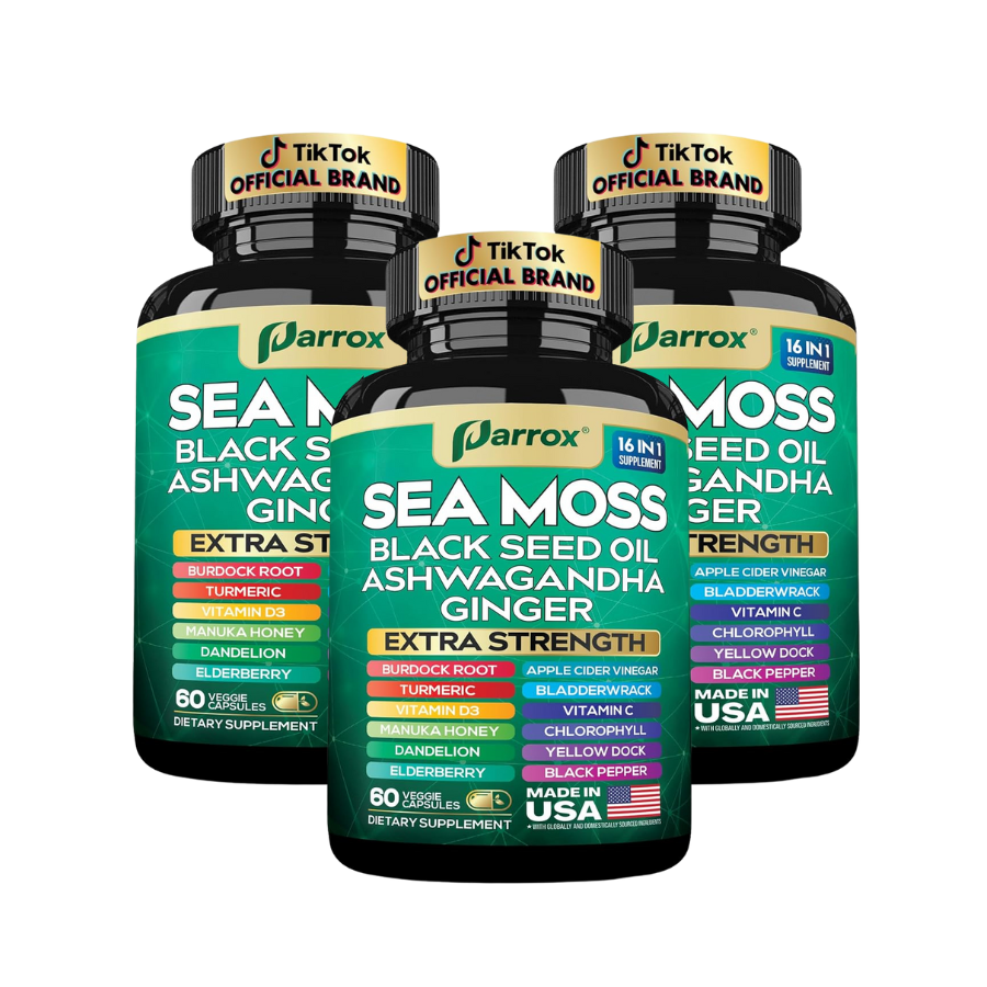 Ultimate Sea Moss Complex - 16 Powerhouse Ingredients in 1 Capsule