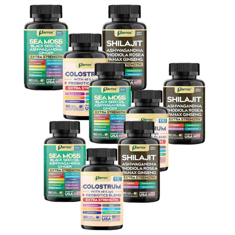 Complete Vitality Trio - 27 Premium Ingredients, Zero Overlap