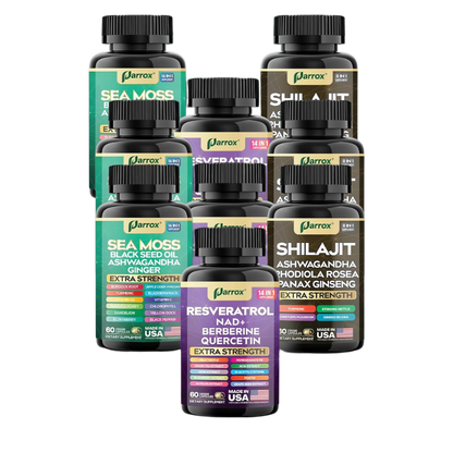 Advanced Wellness Trio - 34 Powerhouse Ingredients for Peak Performance