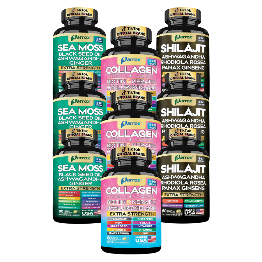 Ultimate Wellness Trio - Complete Mind, Body & Beauty Support