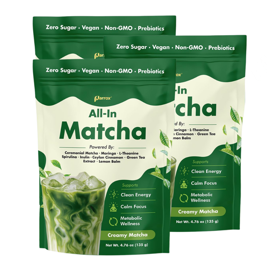 8-in-1 Ceremonial Matcha Latte - Japanese Matcha + Superfoods Blend