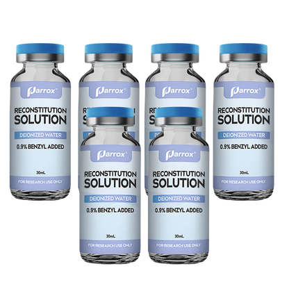 Reconstitution Solution 2-Pack, 30mL Premium Glass Vials with Flip-Off Caps