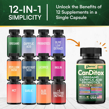 CanDitox Cleanse - Advanced Digestive Balance & Detox Support