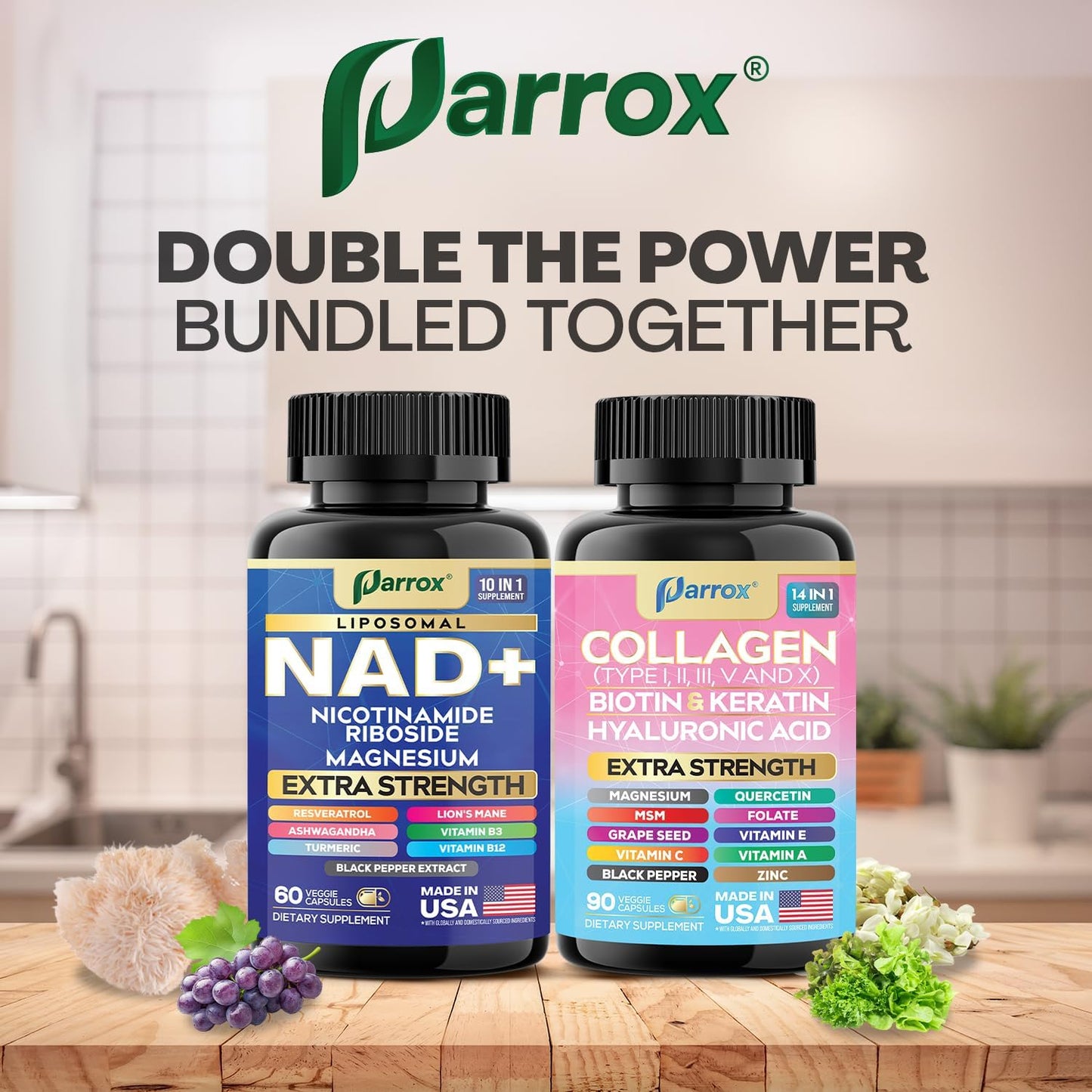 Forever Young Anti-Aging Set - NAD+ & Collagen