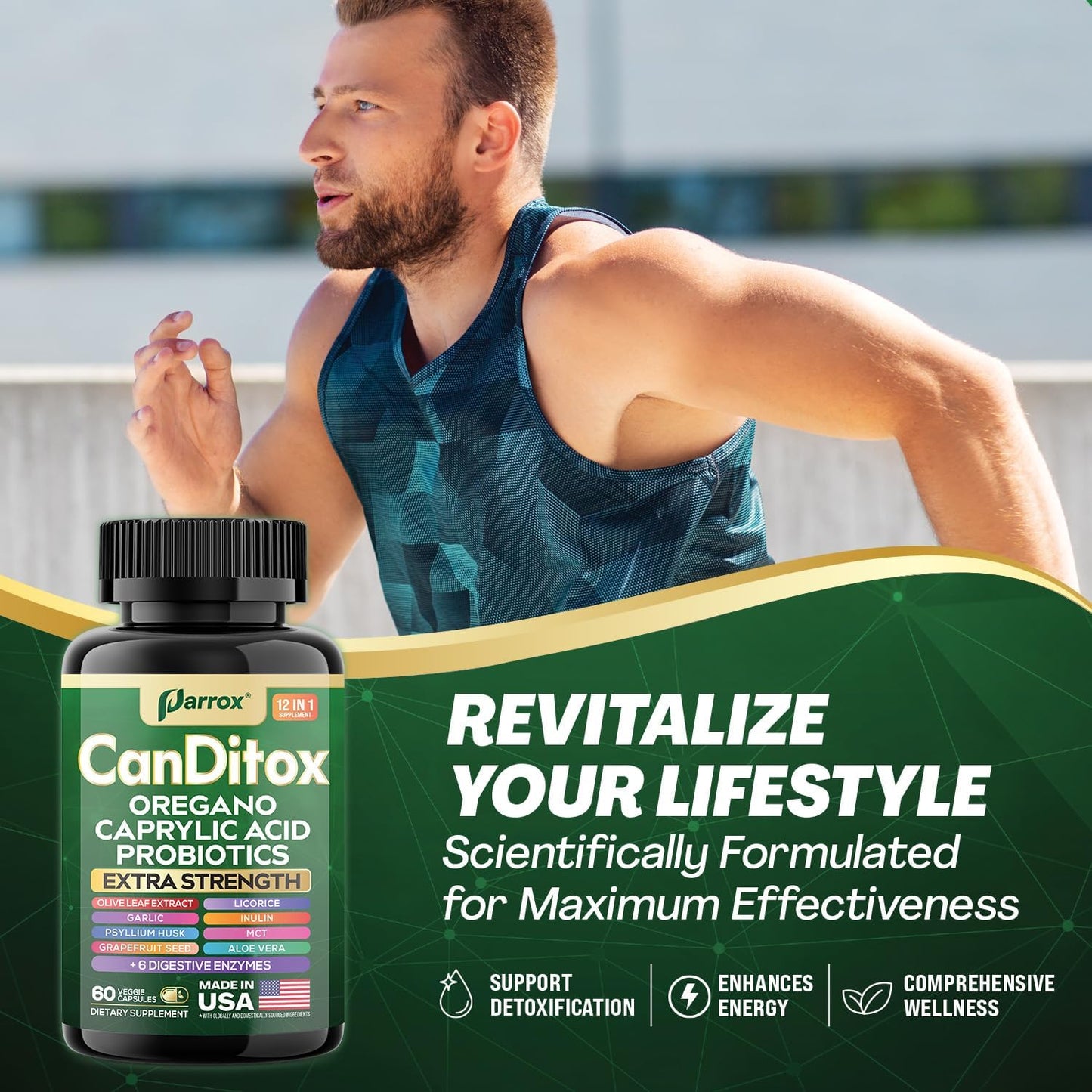 CanDitox Cleanse - Advanced Digestive Balance & Detox Support