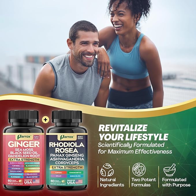 Dynamic Duo Herbal Bundle - 24 Premium Botanicals in 2 Formulas