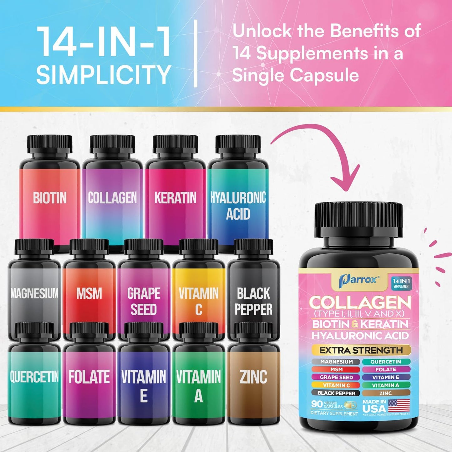Collagen Peptides - Complete Vital Glow Blend
