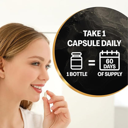 Pure Shilajit Energy Complex - 8 Premium Adaptogens in 1 Capsule