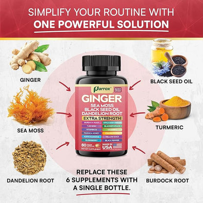 Advanced Ginger Complex - 16 Digestive & Wellness Ingredients