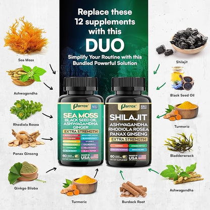 Dynamic Vitality Bundle - 22 Premium Ingredients in 2 Powerful Formulas