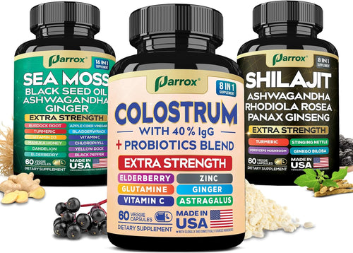 Complete Vitality Trio - 27 Premium Ingredients, Zero Overlap