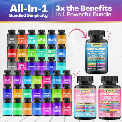 She Shines – Beauty & Hormone Balance with Collagen, Inositols, DIM & Adrenal Support